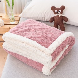 Thickened taffian jacquard blanket four seasons sofa blanket office nap blanket leisure blanket air conditioning blanket cover blanket wholesale