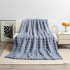 Tuscan Bubble rabbit blanket Flannel Four Season siesta sofa blanket coral velvet casual air conditioning blanket