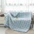 Tuscan Bubble rabbit blanket Flannel Four Season siesta sofa blanket coral velvet casual air conditioning blanket