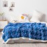 Spot wholesale jacquard thousand-bird lamb blanket flannel sofa blanket thickened air conditioning blanket nap cover blanket