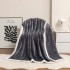 Summer single layer bubble rabbit velvet blanket French blue velvet four seasons leisure sofa cover blanket office nap air conditioning blanket