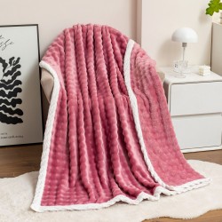 Amazon for summer bubble rabbit blanket flannel casual blanket office nap air conditioning blanket