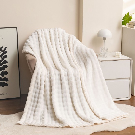 Amazon for summer bubble rabbit blanket flannel casual blanket office nap air conditioning blanket